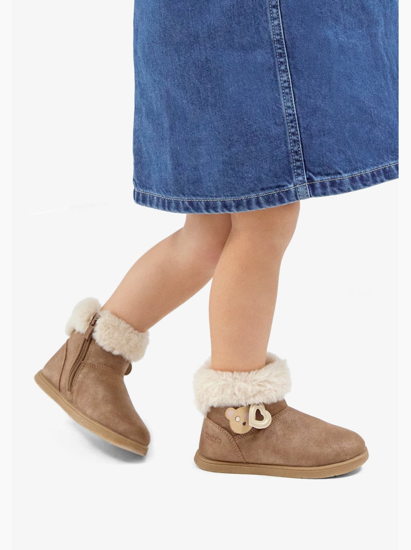 Bottines conguitos osito Marron - Kiabi