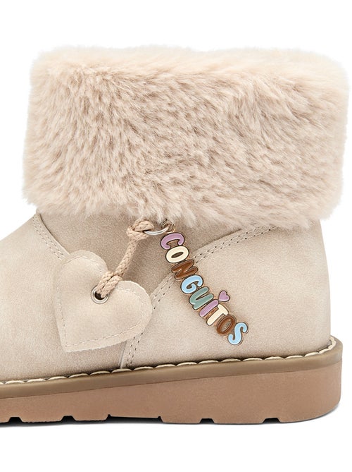 Bottines conguitos pelo - Kiabi Bottines conguitos pelo - Kiabi