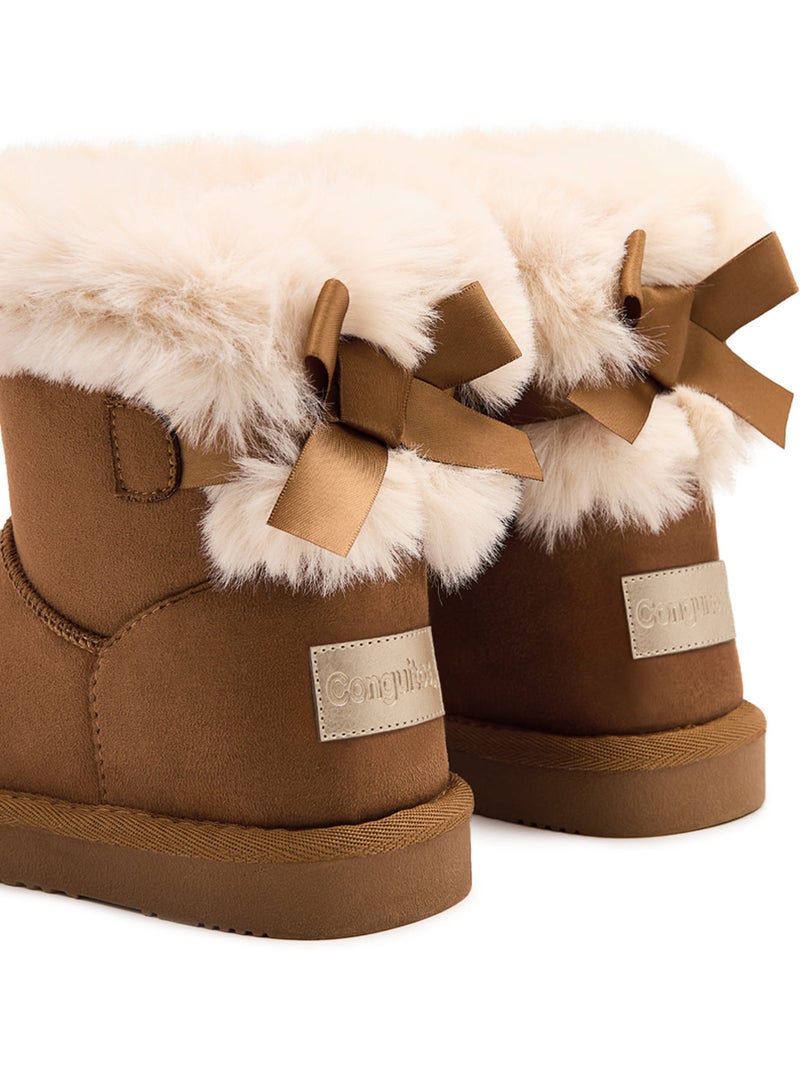 Bottines conguitos repelente al agua Marron clair - Kiabi