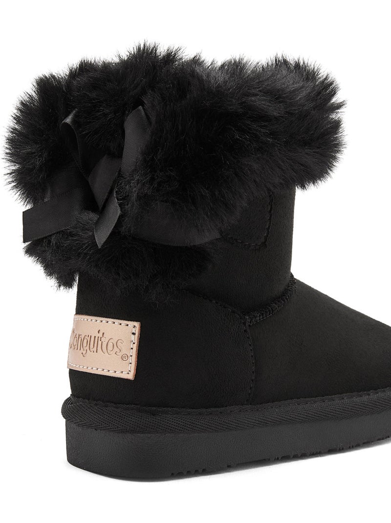 Bottines conguitos repelente al agua Noir - Kiabi
