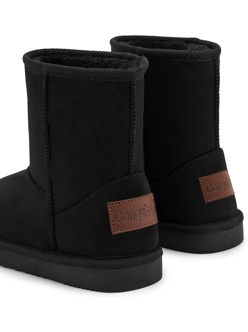Bottines conguitos repelente al agua Noir Noir - Kiabi