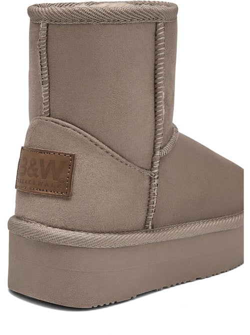 Bottines conguitos repelente al agua pelo - Kiabi Bottines conguitos repelente al agua pelo - Kiabi