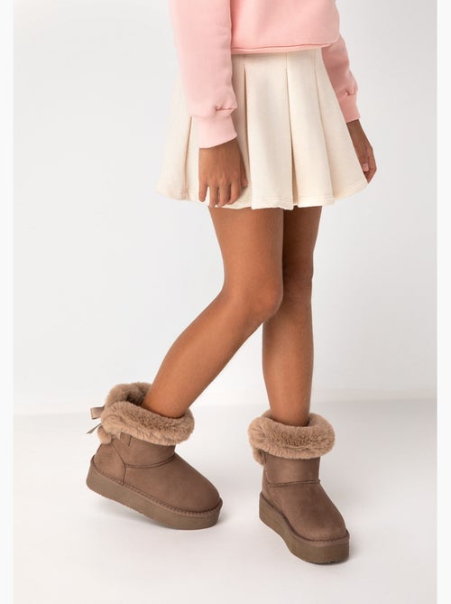 Bottines conguitos repelente al agua pelo - Kiabi