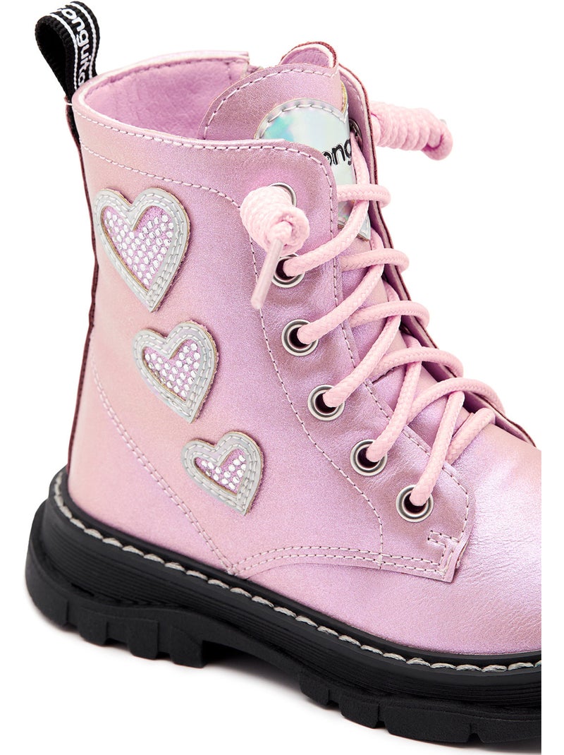 Bottines conguitos Rose - Kiabi