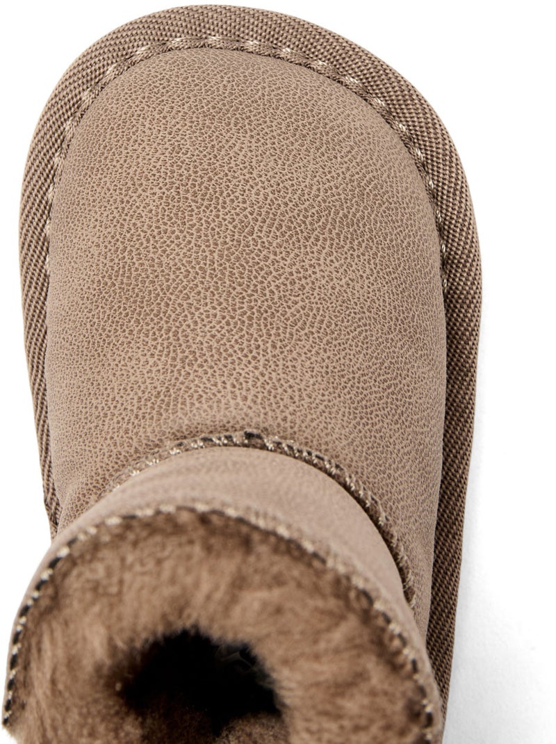 Bottines conguitos tecnobaby Marron clair - Kiabi