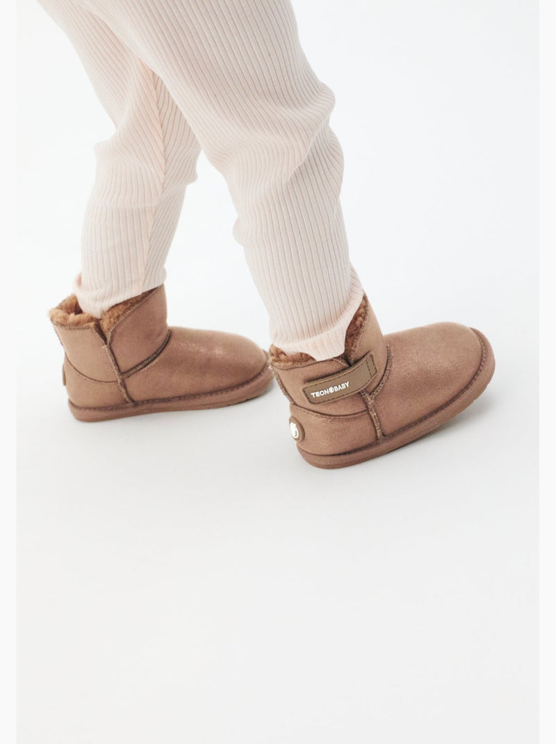 Bottines Conguitos Tecnobaby Marron clair - Kiabi