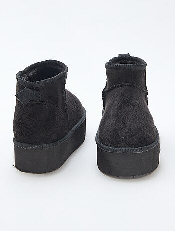 Bottines courtes en suédine