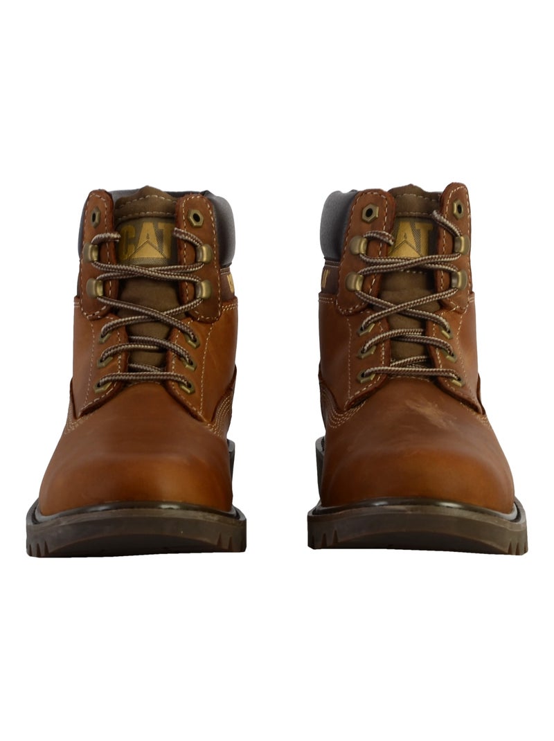 Bottines Cuir Caterpillar Colorado 2.0 Beige - Kiabi