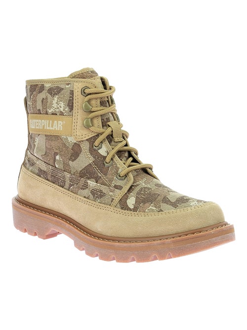 Bottines Cuir Caterpillar Colorado 2.0 Canvas - Kiabi