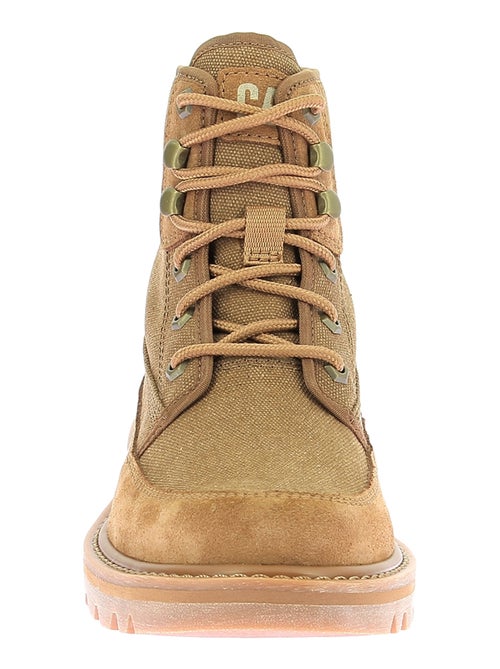 Bottines Cuir Caterpillar Colorado 2.0 Canvas - Kiabi