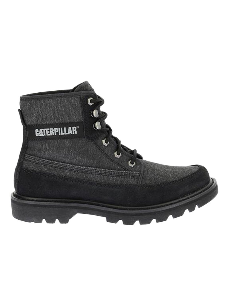 Bottines Cuir Caterpillar Colorado 2.0 Canvas Noir - Kiabi