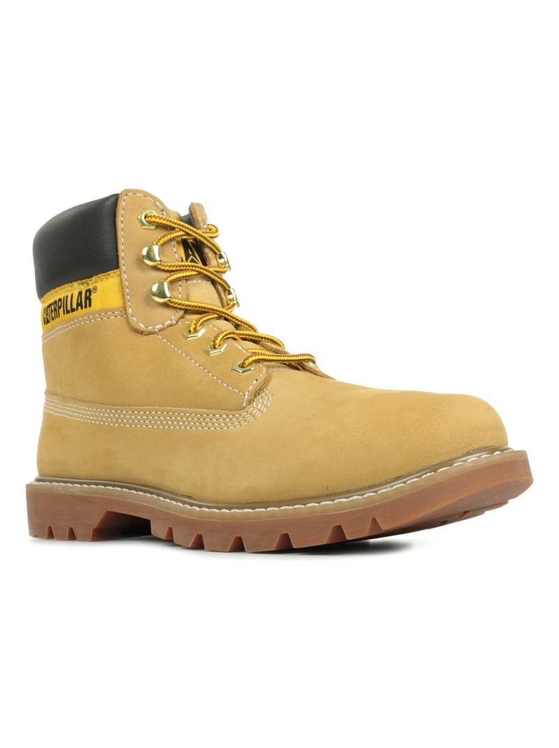 Bottines Cuir Caterpillar Colorado 2.0 Marron - Kiabi