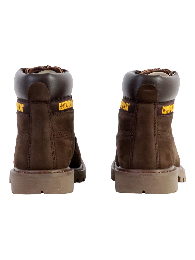 Bottines Cuir Caterpillar Colorado 2.0 Marron foncé - Kiabi