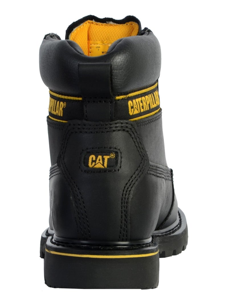 Bottines Cuir Caterpillar Holton Noir - Kiabi