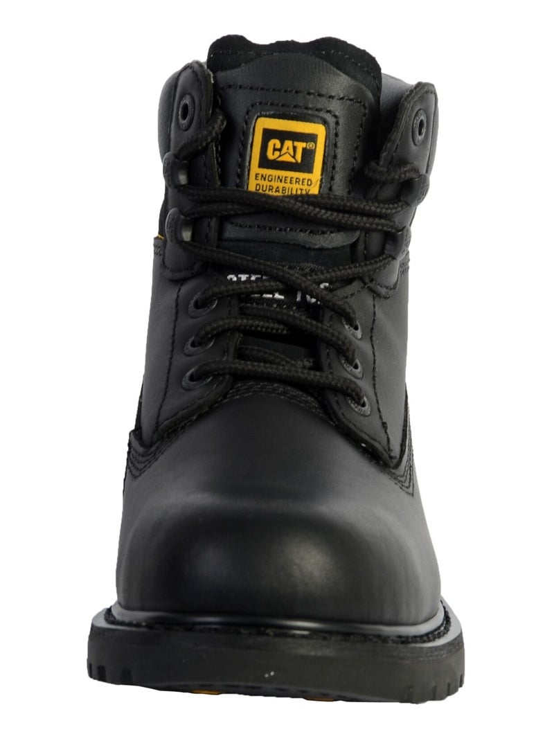 Bottines Cuir Caterpillar Holton Noir - Kiabi