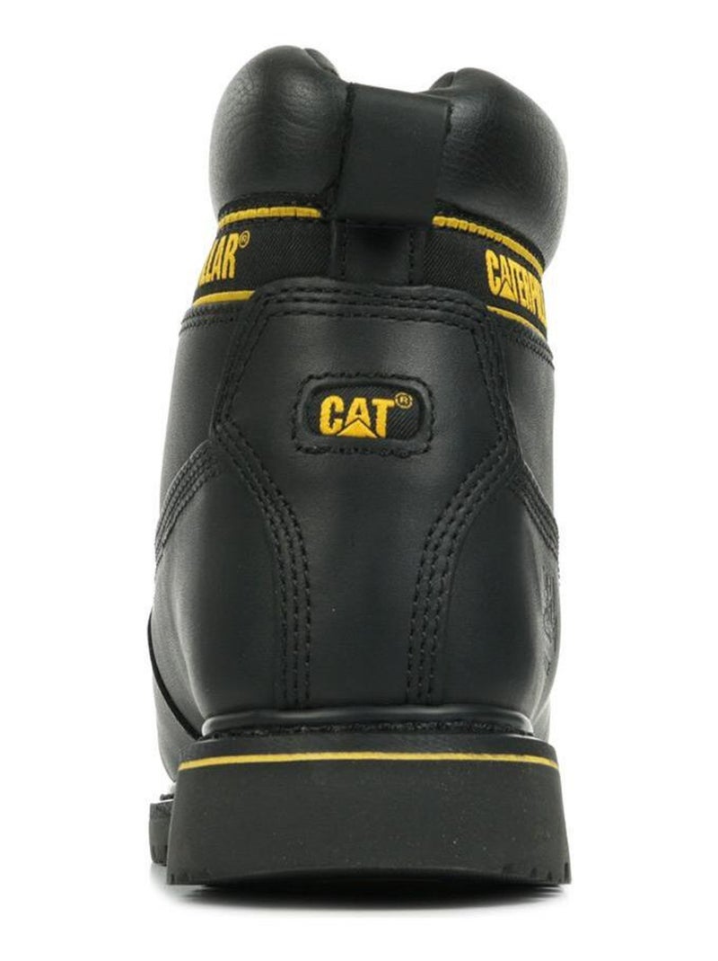 Bottines Cuir Caterpillar Holton Noir - Kiabi