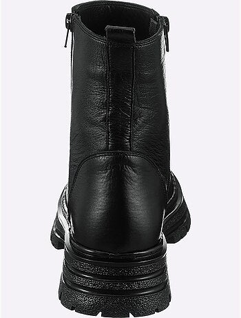 Bottines cuir d'agneau nappa très doux - taille standard - helline