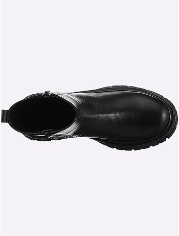 Bottines cuir d'agneau nappa très doux - taille standard - helline