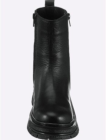 Bottines cuir d'agneau nappa très doux - taille standard - helline