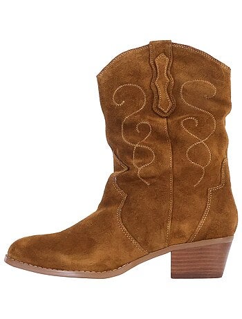 Bottines Cuir Emilie Karston Ajisai