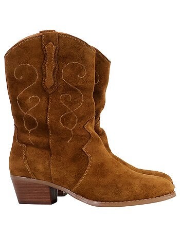 Bottines Cuir Emilie Karston Ajisai