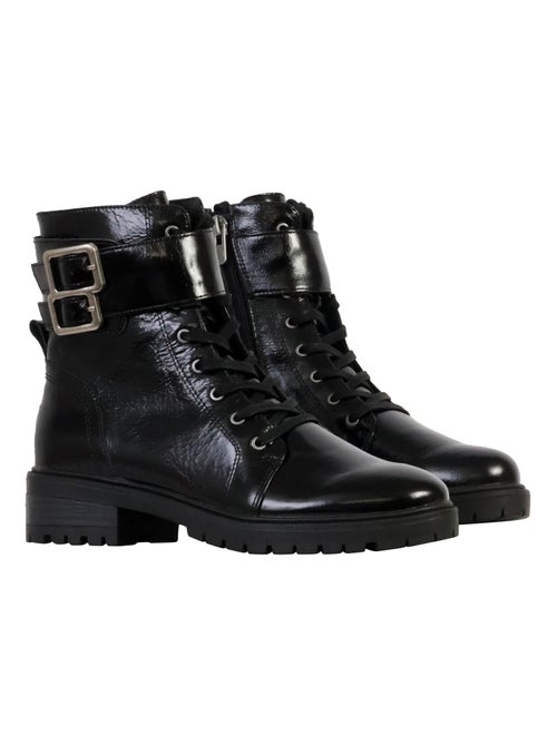 Bottines Cuir Emilie Karston Avery - Kiabi