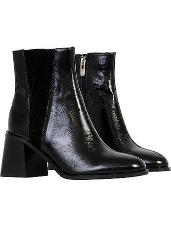 Bottines Cuir Emilie Karston Evelyn