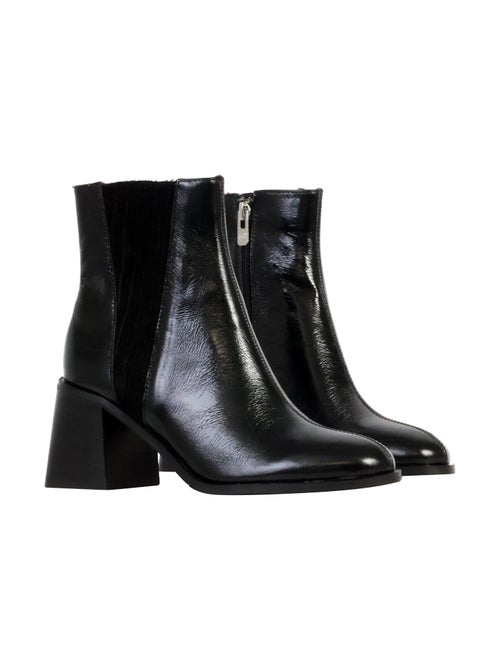 Bottines Cuir Emilie Karston Evelyn - Kiabi