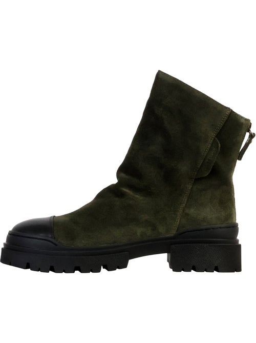 Bottines Cuir Emilie Karston Fressia - Kiabi