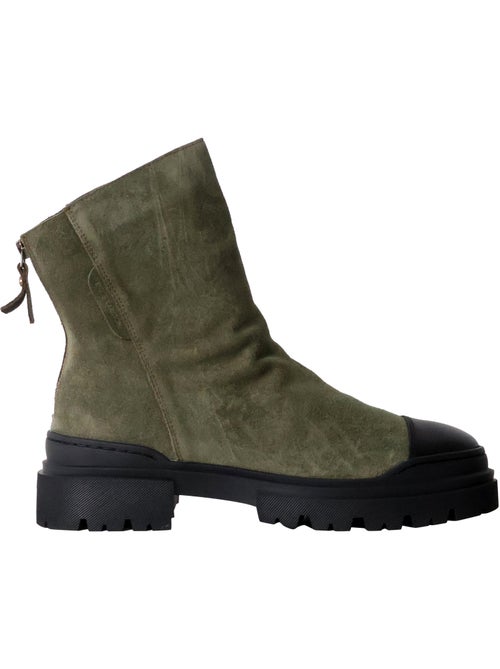 Bottines Cuir Emilie Karston Fressia - Kiabi