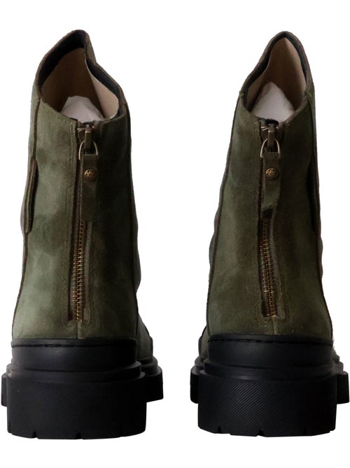 Bottines Cuir Emilie Karston Fressia - Kiabi