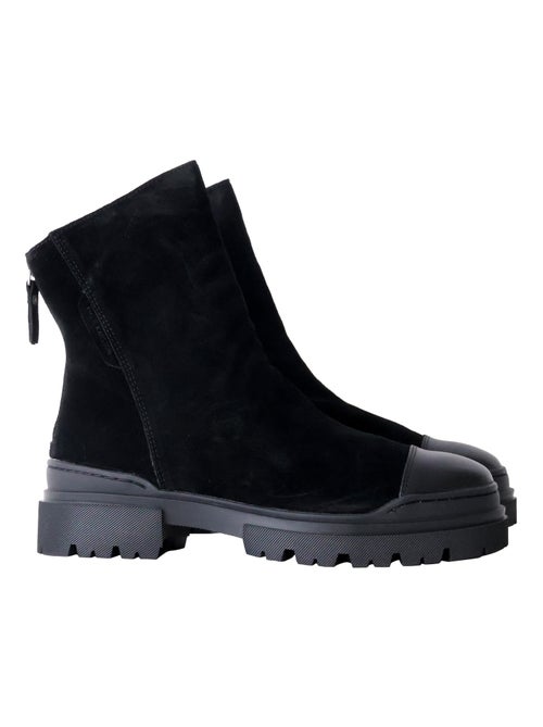 Bottines Cuir Emilie Karston Fressia - Kiabi