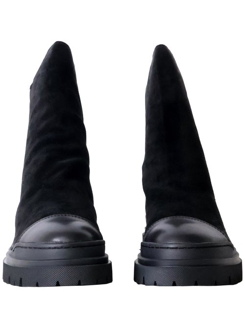 Bottines Cuir Emilie Karston Fressia - Kiabi