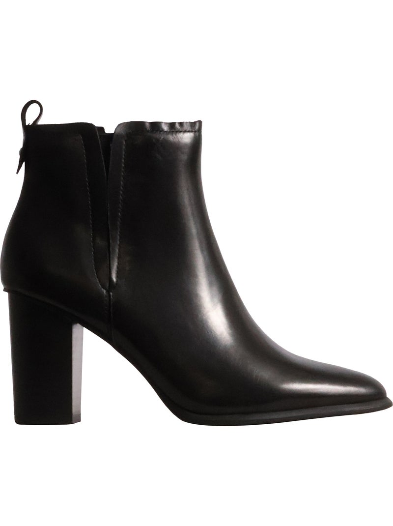 Bottines cuir emilie karston leia Noir - Kiabi