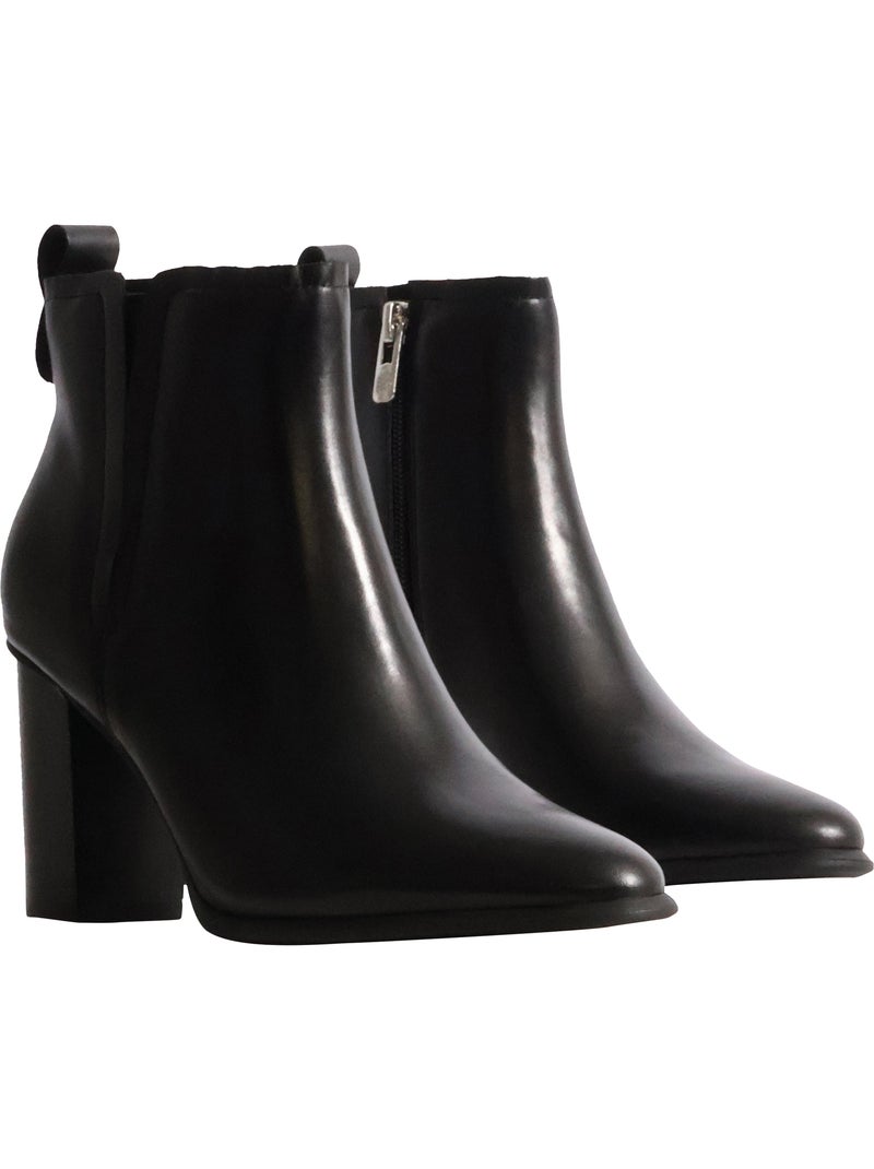 Bottines cuir emilie karston leia Noir - Kiabi