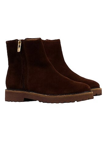 Bottines Cuir Emilie Karston Ondine
