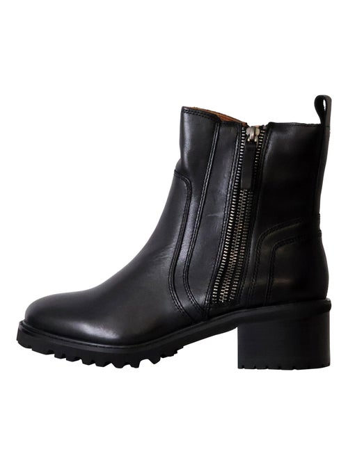 Bottines Cuir Emilie Karston Settia - Kiabi