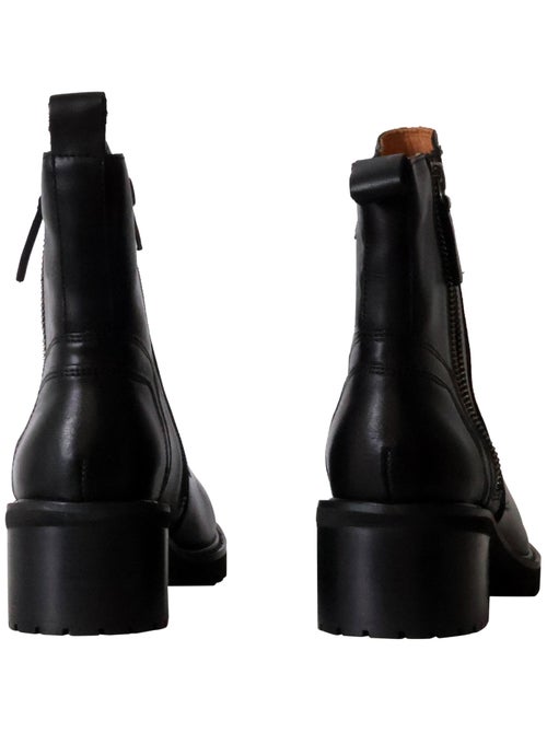 Bottines Cuir Emilie Karston Settia - Kiabi