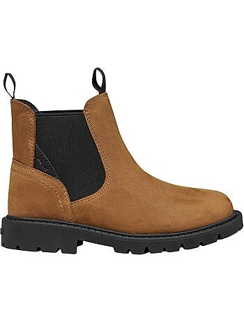 Bottines cuir enfant junior geox shaylax