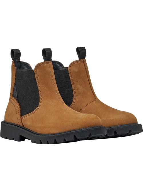Bottines cuir enfant junior geox shaylax - Kiabi