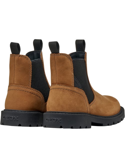 Bottines cuir enfant junior geox shaylax - Kiabi