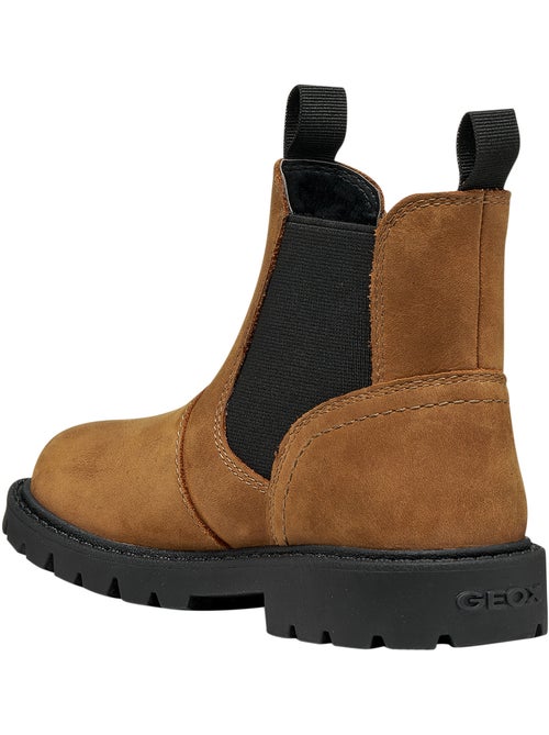 Bottines cuir enfant junior geox shaylax - Kiabi