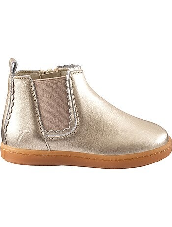 Bottines cuir enfant Rosy