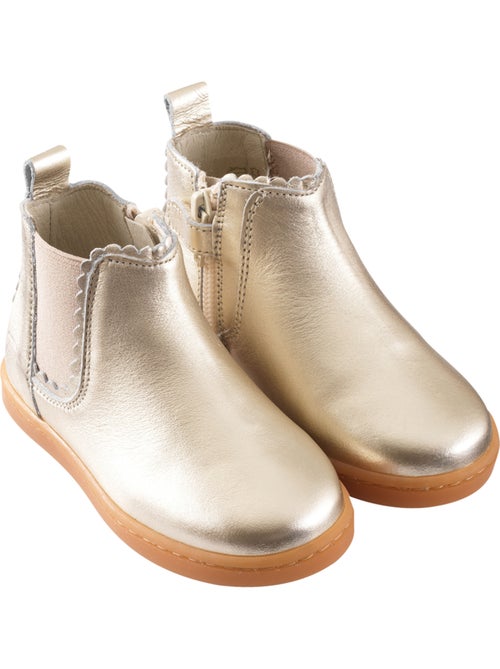 Bottines cuir enfant Rosy - Kiabi