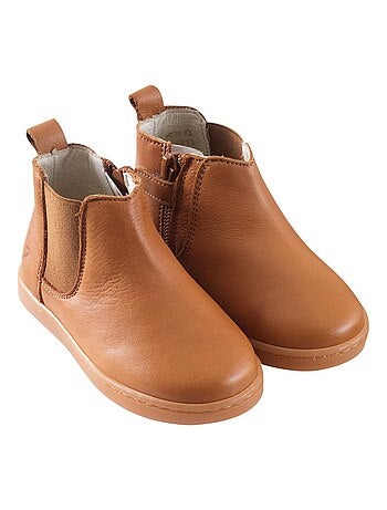 Bottines cuir enfant Rosy