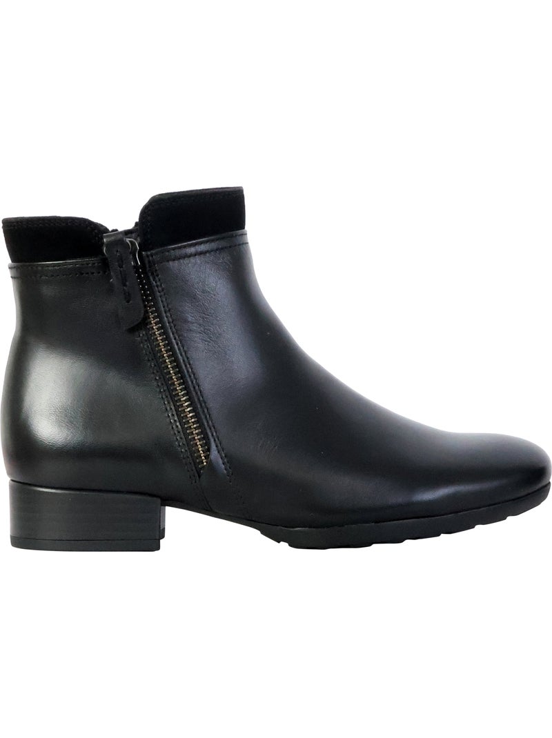 Bottines Cuir Gabor Noir - Kiabi