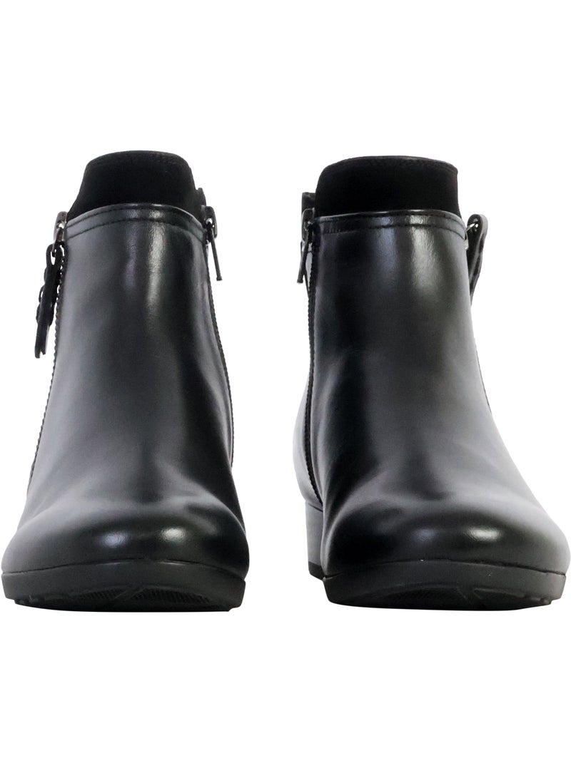 Bottines Cuir Gabor Noir - Kiabi