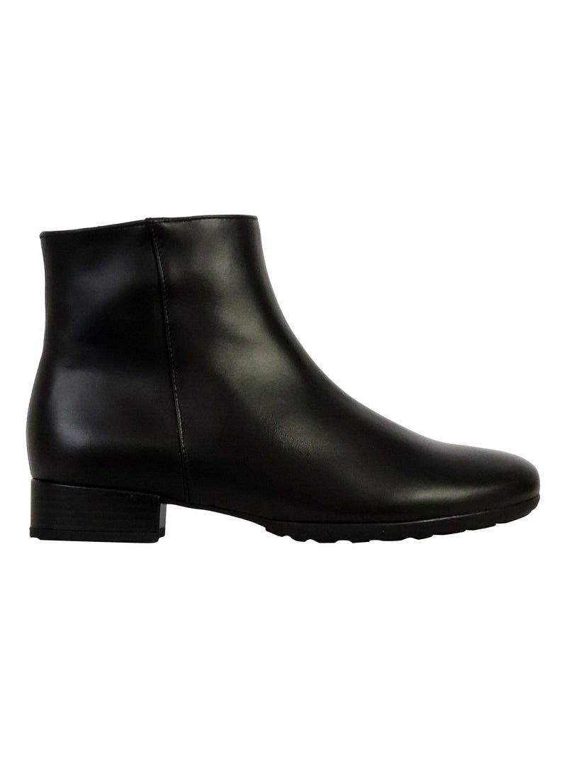 Bottines Cuir Gabor Noir - Kiabi
