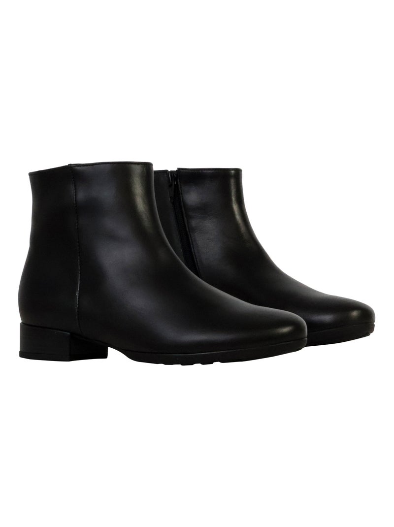 Bottines Cuir Gabor Noir - Kiabi