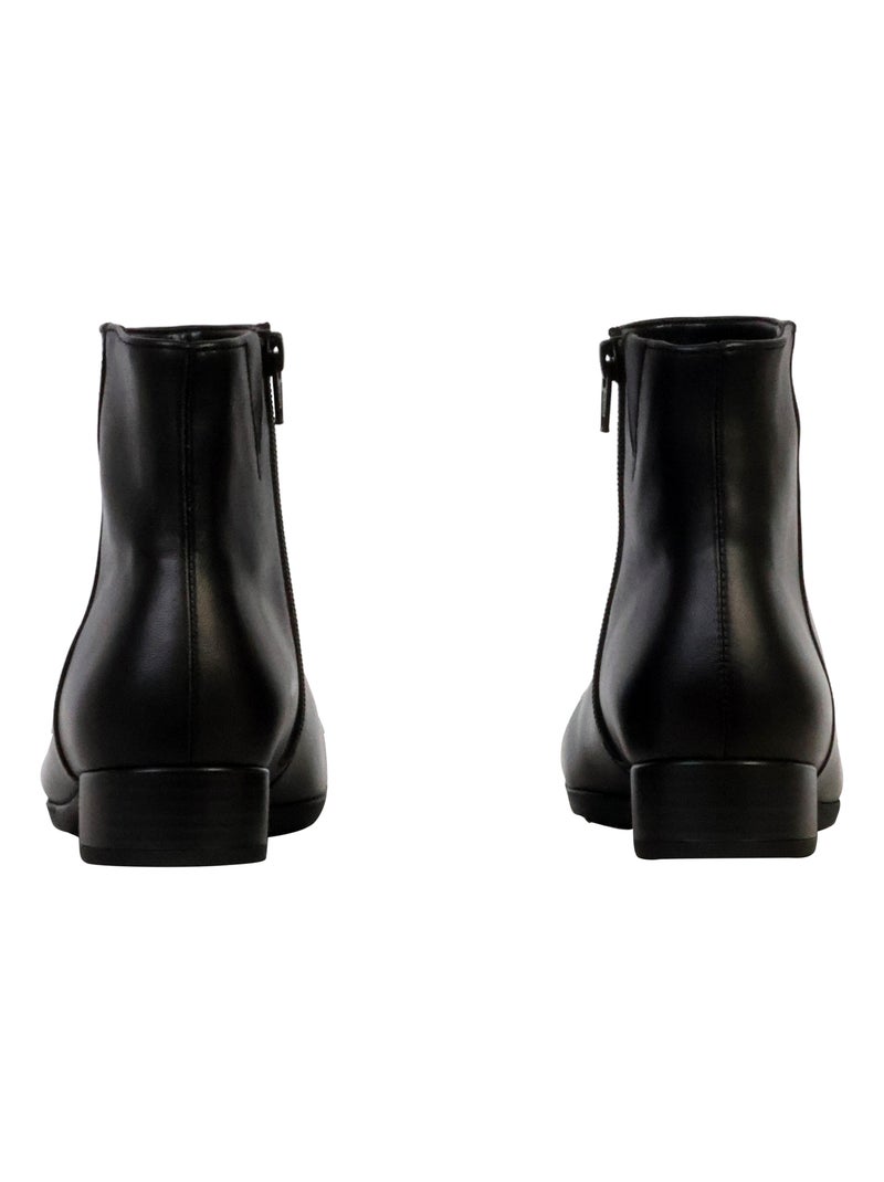 Bottines Cuir Gabor Noir - Kiabi